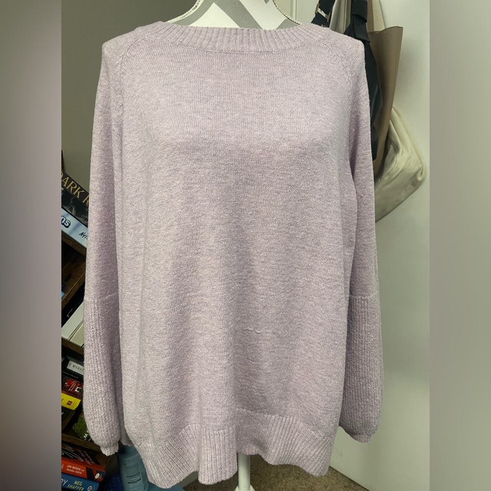 Nine West Lilac Knit Sweater